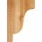 Ekena Millwork Newport Rough Sawn Corbel, Western Red Cedar, 6"W x 8"D x 12"H COR06X08X12NEW00RWR - alternate 4